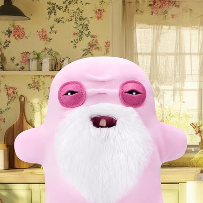 Fuggler Old Fogies 9-Inch Plush Toy (Oogah Boogah) by ZURU ?C Funny Ugly Monster Stuffed Animal with Human-Like Teeth. Collectible Plush for Kids. Tweens. Teens. Adults & Weird Toy Lovers - Image 3