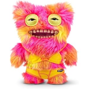 Fuggler Vacay Vibes by ZURU. Funny Ugly Monster. Plush. Collectible. Toy (Mr Buttons - Multi)