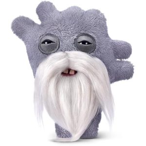 Fuggler Old Fogies 9-Inch Plush Toy (Captain Cardiac) by ZURU ?C Funny Ugly Monster Stuffed Animal with Human-Like Teeth. Collectible Plush for Kids. Tweens. Teens. Adults & Weird Toy Lovers
