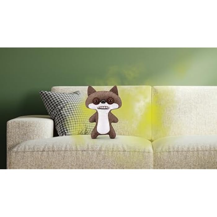 Fuggler Fart Face 9-inch Assortment Series 1 (Suspicious Fox - Chase) by ZURU. Funny Ugly Monster Plush Toy - Image 5