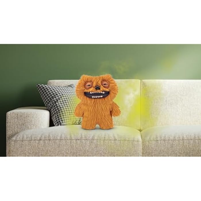 Fuggler Fart Face 9-inch Assortment Series 1 (Count Underoo Mcgoo - Long Pile) by ZURU. Funny Ugly Monster Plush Toy - Image 5