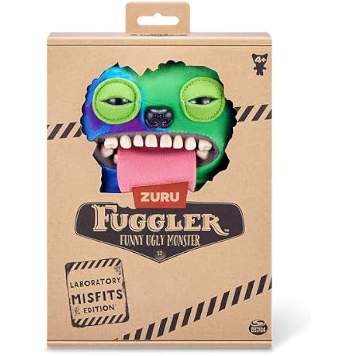 Fuggler Laboratory Misfits by ZURU Funny Ugly Monster. Plush. Collectible. Silly. Toy (Sir Belch) - Image 2