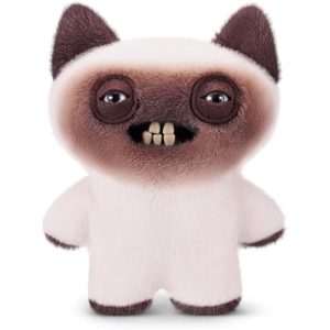 Fuggler Alley Cats 9-Inch Plush Toy (Yawper) by ZURU ?C Funny Ugly Monster Stuffed Animal with Human-Like Teeth. Collectible Plush for Kids. Tweens. Teens. Adults & Cat-Loving Weirdos