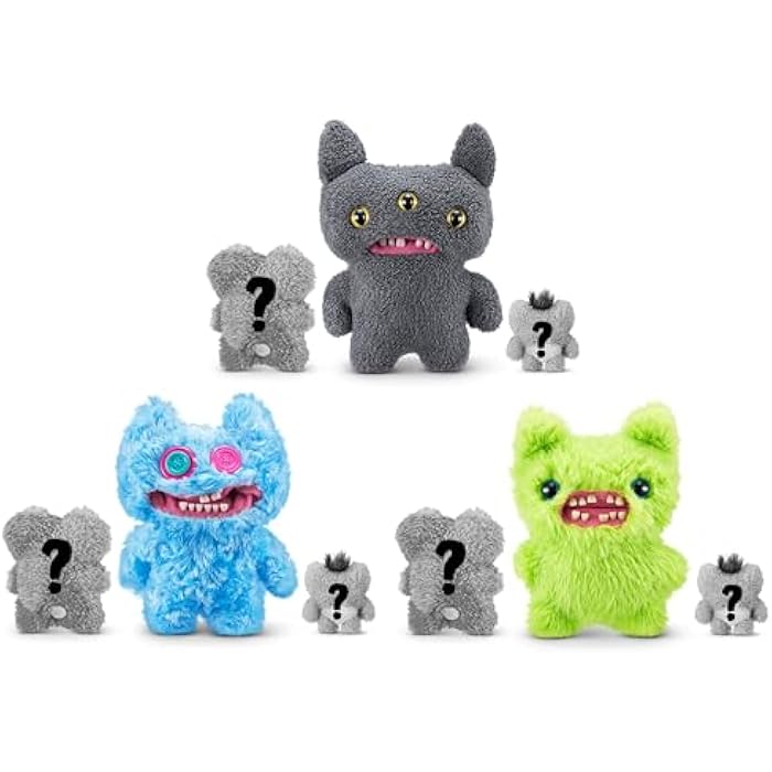 Fuggler Fugg Family by ZURU Funny Ugly Monster. Plush. Collectible. Toy (Reeko) - Image 2