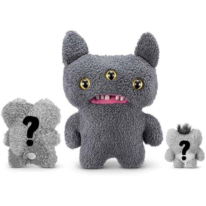 Fuggler Fugg Family by ZURU Funny Ugly Monster. Plush. Collectible. Toy (Reeko)