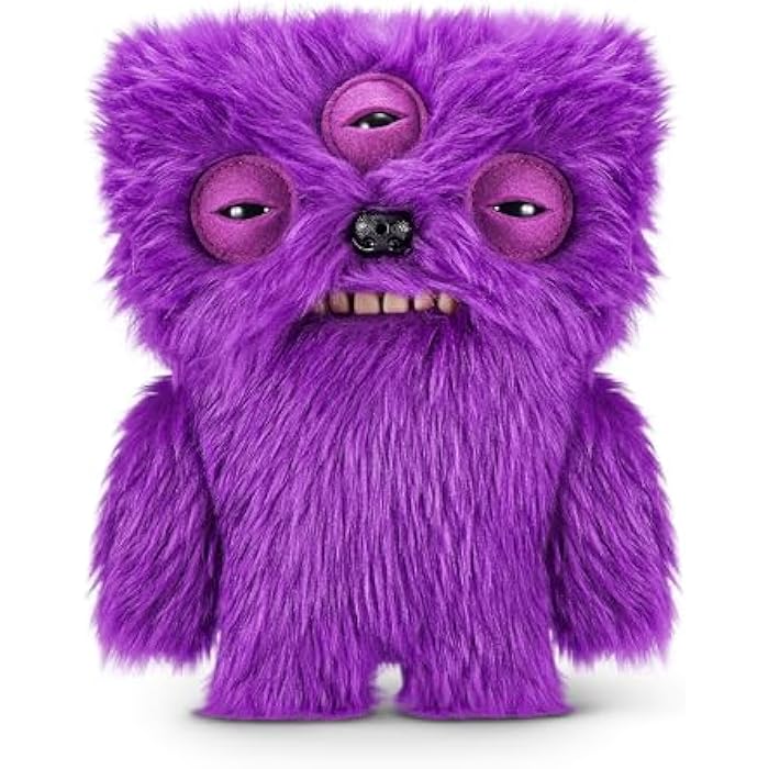 Fuggler Fart Face 9-inch Assortment Series 1 (Alien - Long Pile) by ZURU. Funny Ugly Monster Plush Toy - Image 2