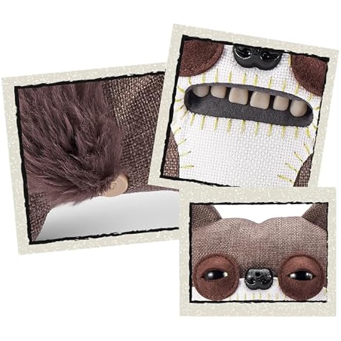 Fuggler Fart Face 9-inch Assortment Series 1 (Suspicious Fox - Chase) by ZURU. Funny Ugly Monster Plush Toy - Image 3